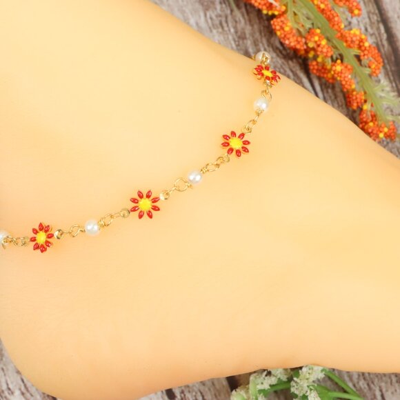 "Dainty Anklet for Women – Elegant Everyday Jewelry & Perfect Gift | MLCRC1520 - Picture 6 of 10